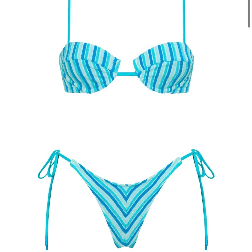 Triangl Mala Sour Stripe Bikini Top